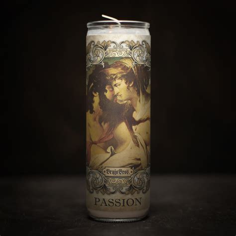 7 Day Candle Label Passion BrujoBros