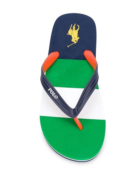 Polo Ralph Lauren Whittlebury Flip Flops In Blue For Men Lyst