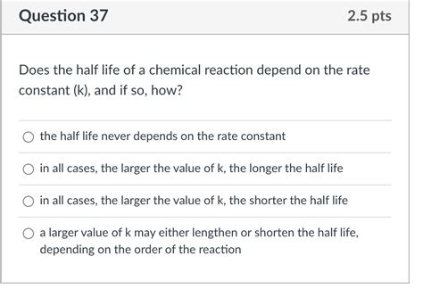 Solved Consider The Hypothetical Reaction Chegg