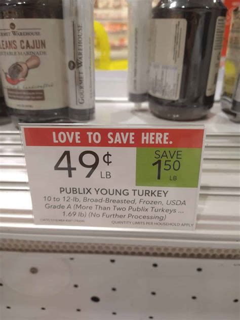 Publix Thanksgiving Turkey Prices - Eat Like No One Else