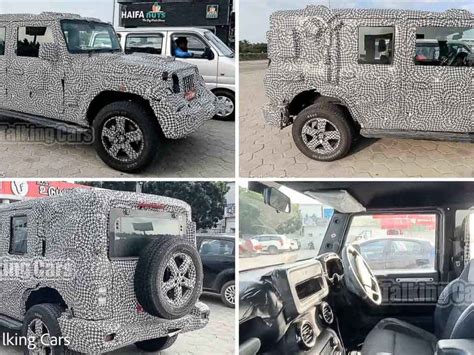 RushLane On X: 2023 Mahindra Thar Door SUV Spied For First, 49% OFF