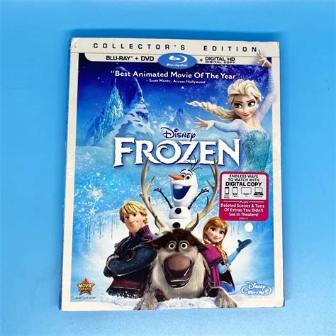 Disney Frozen Blu Ray Cover