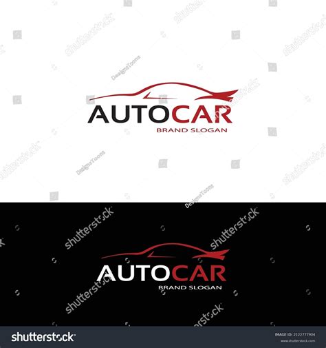 Car Logo Design Car Outline Logo Stock Vector (Royalty Free) 2122777904 ...