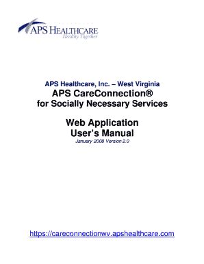 Fillable Online Aps Healthcare W Form Fax Email Print Pdffiller