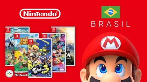 Brasil M Dia F Sica Nacional De Jogos Da Nintendo Para O Switch Ser O