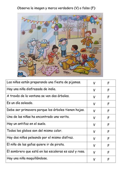 Lectura Comprensiva Activity For Primaria Artofit