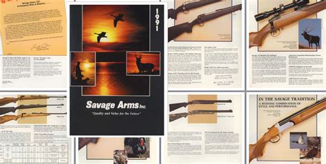 Savage 1991 Gun Catalog Cornell Publications