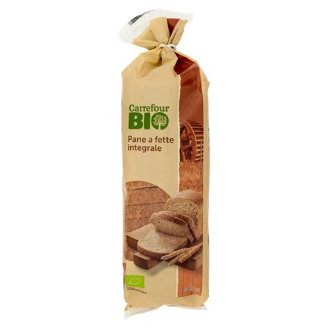 Carrefour Bio Pane A Fette Integrale 400 G Carrefour