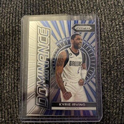 Kyrie Irving Dominance Insert Panini Prizm Mavs Ebay