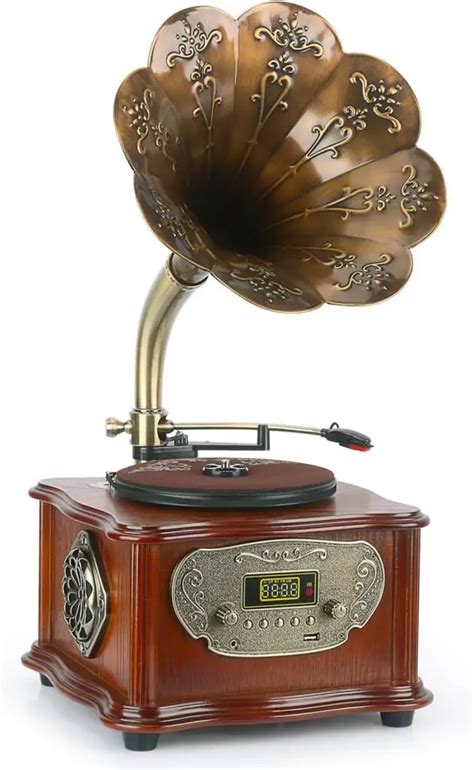 Vintage Phonograph Gramophone Vinyl Record Player Review