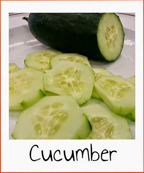 Choices for Children: Cucumber: Fruit / Vegetable of the Month