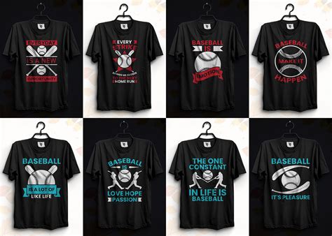 baseball printable  shirt design behance