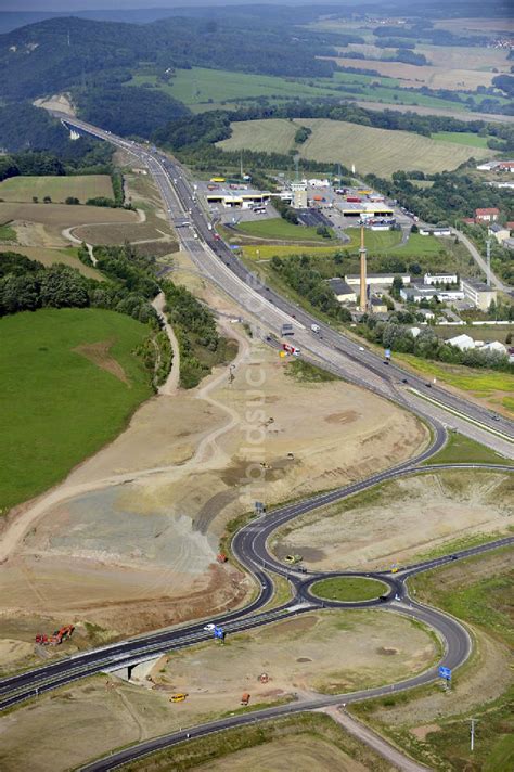 Luftbild Eisenach Nordverlegung Umfahrung H Rselberge Der Autobahn