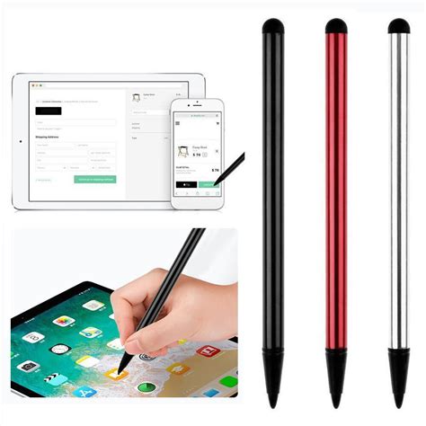 Capacitieve Pen Touch Screen Stylus Potlood Voor Iphonesamsungipad Tablet Multifunctionele