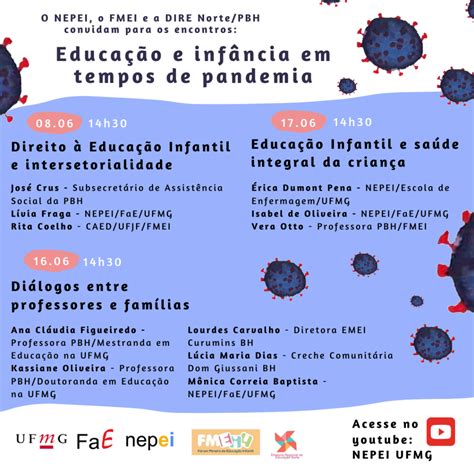 NEPEI Convida Educação Infantil e pandemia NEPEI