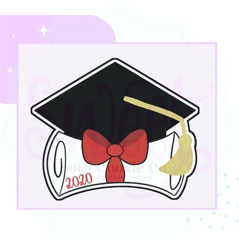 Graduation Cap Cookie Cutter Diploma Cookie Cutter Graduation Cookie Cutter Graduation Hat