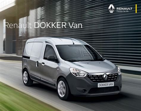 Renault Dokker Van Ru Pdf Mb Data Sheets And Catalogues