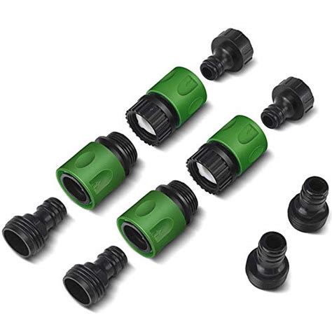 Yupvm Garden Quick Connect Release Water Hose Fittings Plastic Connectors Male And Female 34