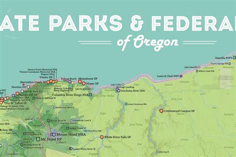 Oregon Coast State Parks Map