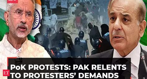 Pok Protests Pakistan Relents To Demands Of Protesters Amid Calls For