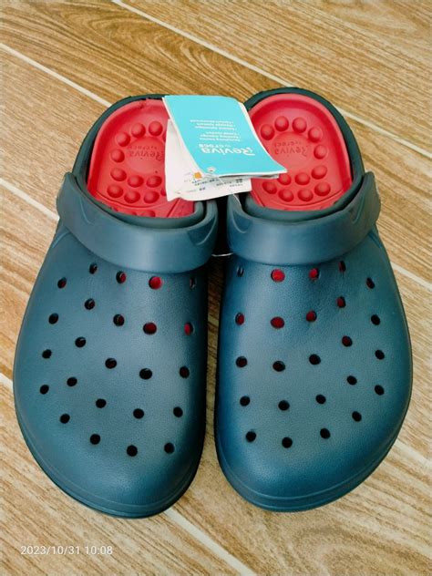 Crocs Reviva Men S Fashion Footwear Slippers Slides On Carousell