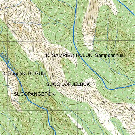 gunung argopuro jawa timur map  saparhadi avenza maps