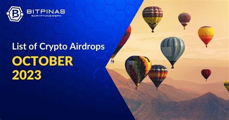 Crypto Airdrops to Watch Out For This October 2023