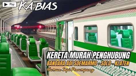 Naik Kereta Bandara International Adi Soemarmo Solo Berlivery Batik