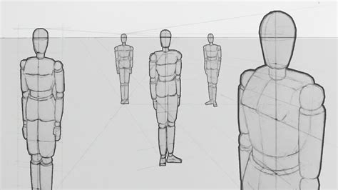 An Essential Technique for Drawing Figures - Scaling In Perspective ...