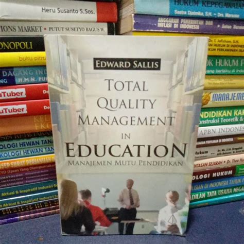 Jual Buku Original Total Quality Management In Education Manajemen Mutu