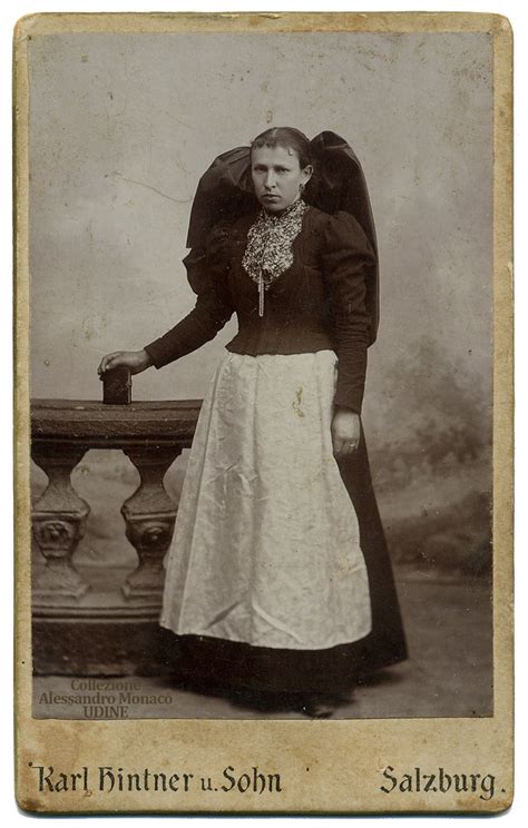 Woman Portrait By Hintner Salzburg CDV Karl Hintner U Flickr