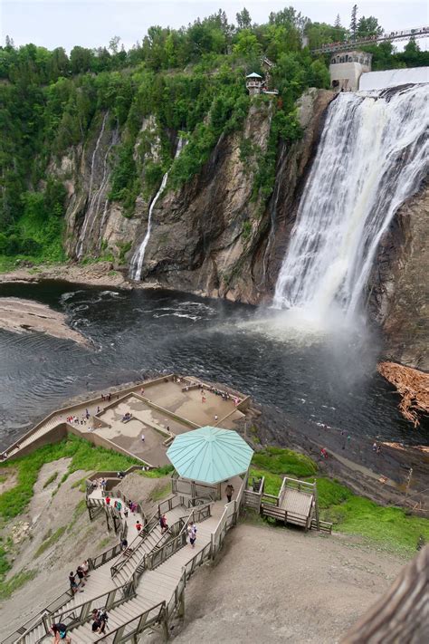 Montmorency Falls Quebec - What to see & why it's worth a stopover