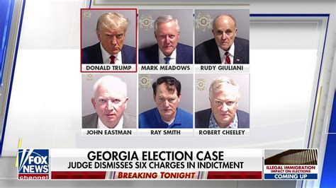 Judge Dismisses Six Charges In The Trump Georgia Election Case Fox News Video