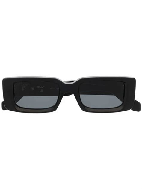 Off White Arthur Rectangle Frame Sunglasses Whats On The Star