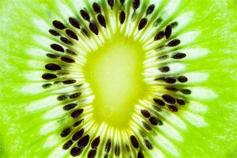 Fresh Kiwi Fruit Slices Closeup Macro Texture Background 11428271 Stock