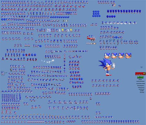 Sonic 3 Sprites Complete by GiovanniFS on DeviantArt