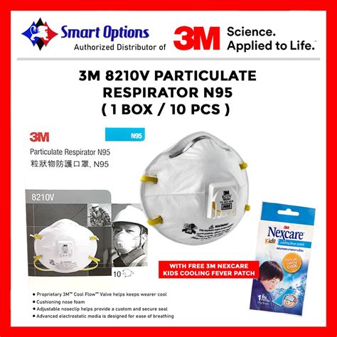 3m 8210v Particulate Respirator N95 1box10pcs Shopee Philippines