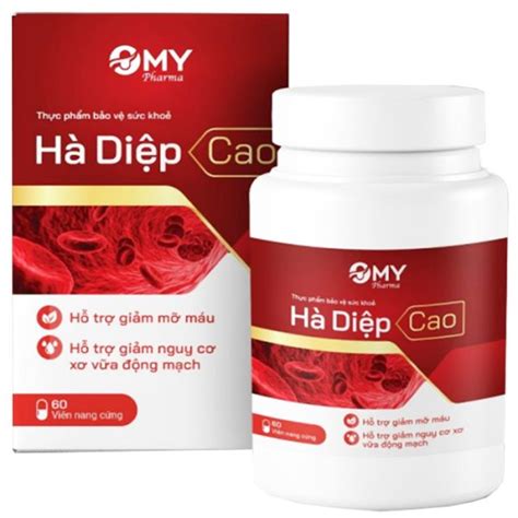 Hà Diệp Cao hỗ trợ giảm mỡ máu, giảm nguy cơ xơ vữa động mạch