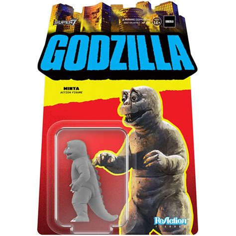 Godzilla Minya (Light Blue) 3 3/4-Inch ReAction Figure