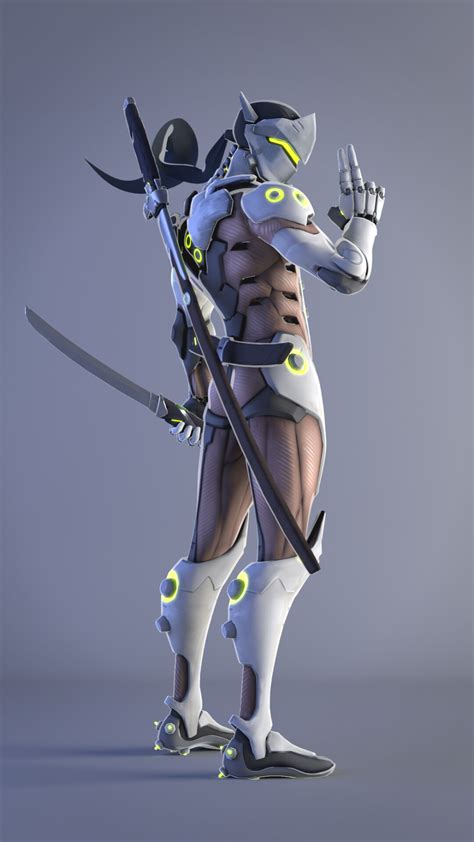 Artstation Time Off Stylized Genji Rig Fan Art Kevin Casanada Genji Overwatch Genji