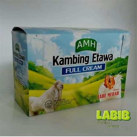 Jual Susu Kambing Etawa Full Cream Amh Jahe Box Asli Original