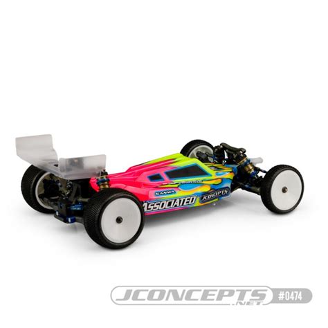 JConcepts S2 Clear Body For The B6 4 B6 4D RC Car Action