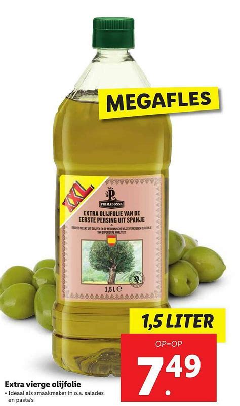 Extra Vierge Olijfolie Aanbieding Bij Lidl