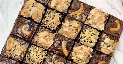 Resep Shine Chewy Brownies Oleh Angelina Zhang Cookpad