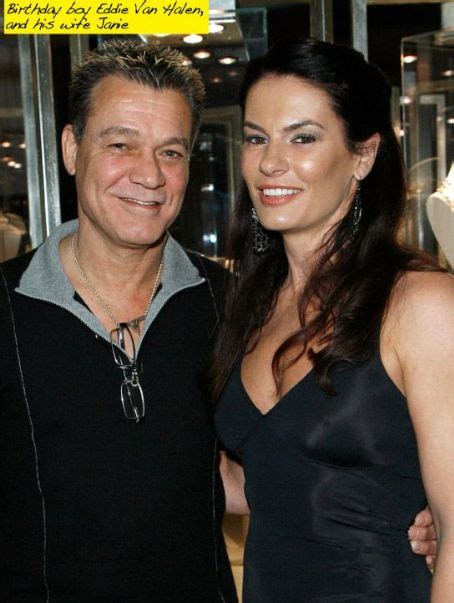Eddie Van Halen and Janie Liszewski | Janie Liszewski Picture #17762259 ...