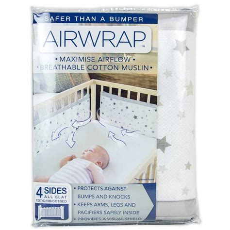 silver stars  sided airwrap baby boom nursery shop