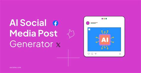 Top 13 Ai Social Media Post Generators Freepaid Socialbu Blog