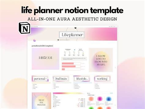 Life Planner Notion Template