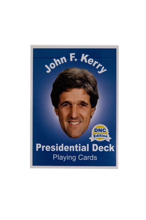 Playing cards, John Kerry, 2004 | National Museum of American History