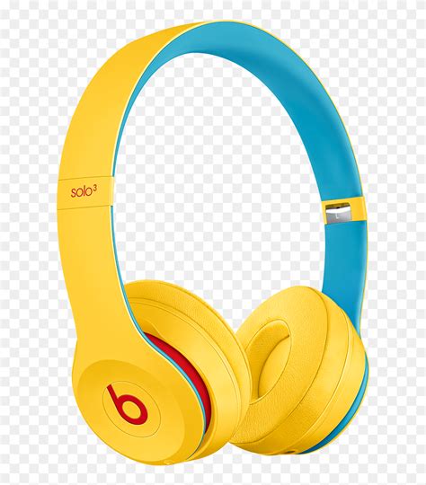 Image - Yellow Wireless Beats Headphones Clipart (#5200679) - PinClipart